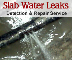 Foundation Water Leak Detection